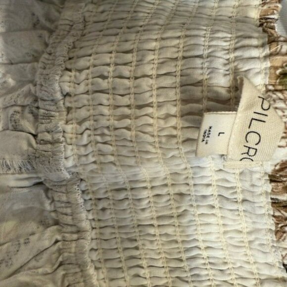 Pilcro Square-Neck Corduroy Babydoll Mini Dress - NWOT - Picture 14 of 16